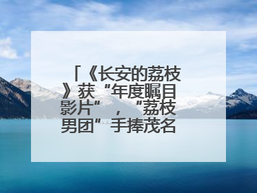 《长安的荔枝》获“年度瞩目影片”，“荔枝男团”手捧茂名荔枝走红毯