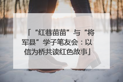 “红巷苗苗”与“将军县”学子笔友会：以信为桥共读红色故事