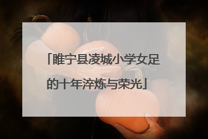 睢宁县凌城小学女足的十年淬炼与荣光
