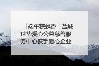 端午粽飘香｜盐城世华爱心公益慈善服务中心携手爱心企业发起情暖“城市守护者”慰问活动