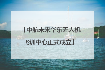中航未来华东无人机飞训中心正式成立