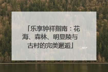 乐享钟祥指南：花海、森林、明显陵与古村的完美邂逅