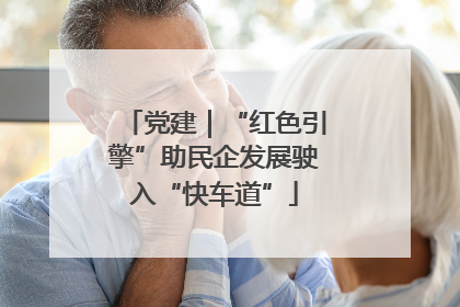 党建｜“红色引擎”助民企发展驶入“快车道”