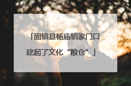 固镇县杨庙镇家门口建起了文化“粮仓”
