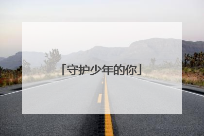 守护少年的你