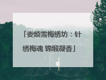 娄烦雪梅绣坊：针绣梅魂 锦缎凝香