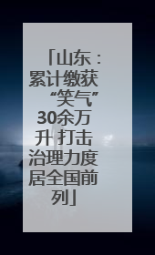 山东：累计缴获“笑气”30余万升 打击治理力度居全国前列