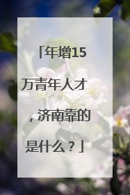年增15万青年人才，济南靠的是什么？