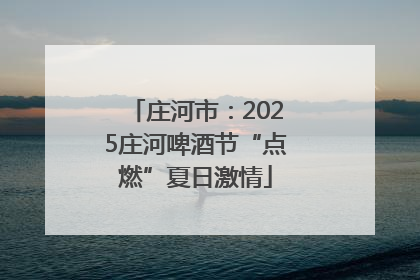 庄河市：2025庄河啤酒节“点燃”夏日激情