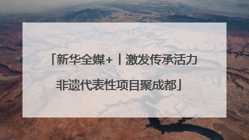 新华全媒+丨激发传承活力 非遗代表性项目聚成都