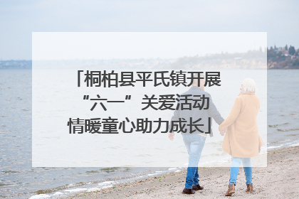 桐柏县平氏镇开展“六一”关爱活动 情暖童心助力成长