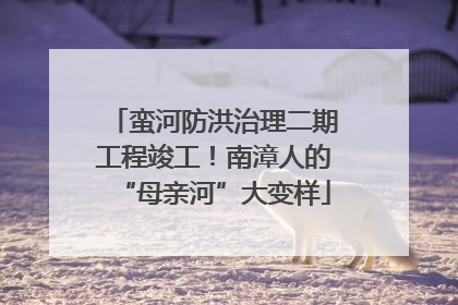 蛮河防洪治理二期工程竣工！南漳人的“母亲河”大变样