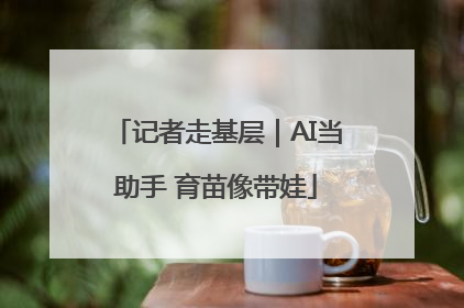 记者走基层｜AI当助手 育苗像带娃
