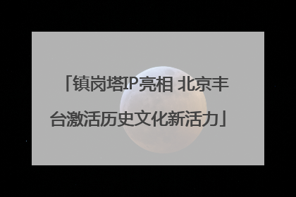 镇岗塔IP亮相 北京丰台激活历史文化新活力