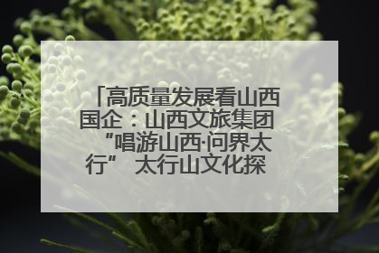 高质量发展看山西国企：山西文旅集团“唱游山西·问界太行” 太行山文化探索之旅燃情启幕
