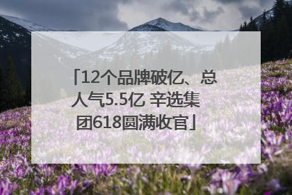 12个品牌破亿、总人气5.5亿 辛选集团618圆满收官