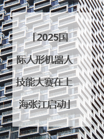 2025国际人形机器人技能大赛在上海张江启动