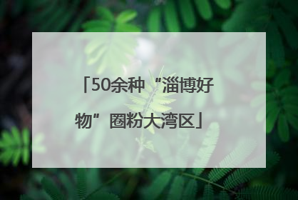 50余种“淄博好物”圈粉大湾区