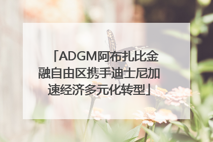 ADGM阿布扎比金融自由区携手迪士尼加速经济多元化转型